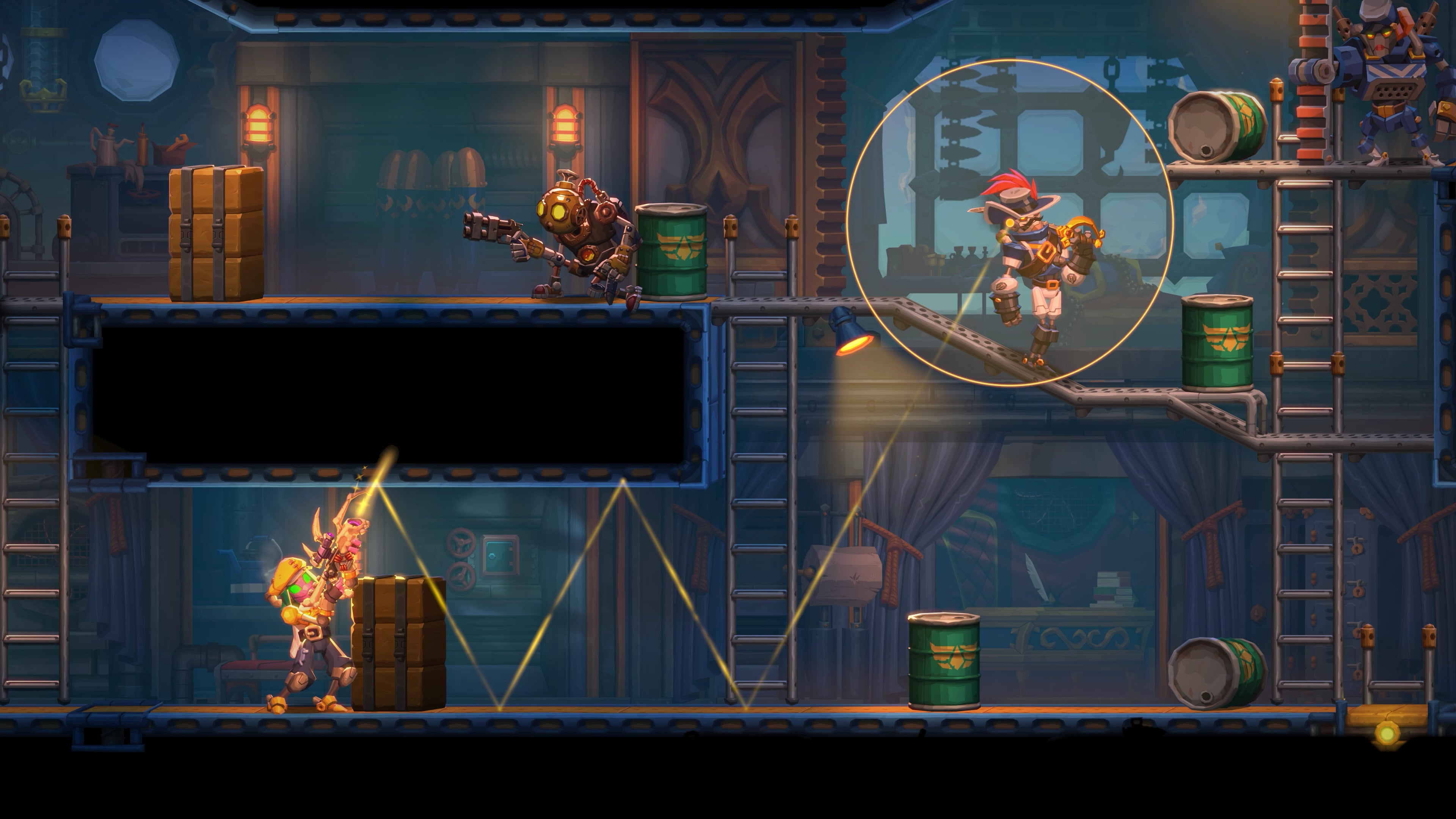 Steamworld Heist II - flash vidéo