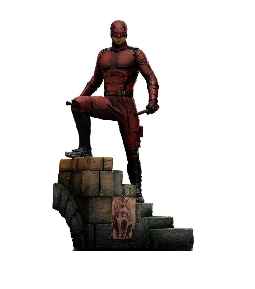 Iron Studios - Art Scale 1/10 - Marvel - Daredevil : Born Again - Daredevil Statue 24cm
