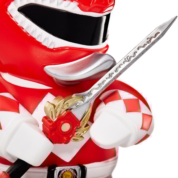 TUBBZ Canard de bain - Mighty Morphin Power Rangers - Ranger Rouge (Édition Limitée) - flash vidéo