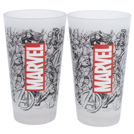 Stor - Marvel - Lot de 2 verres tumbler 490ml
