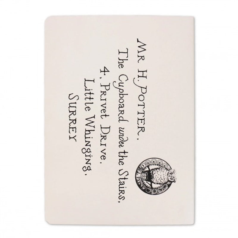 Harry Potter - Carnet de note A5 souple Lettres