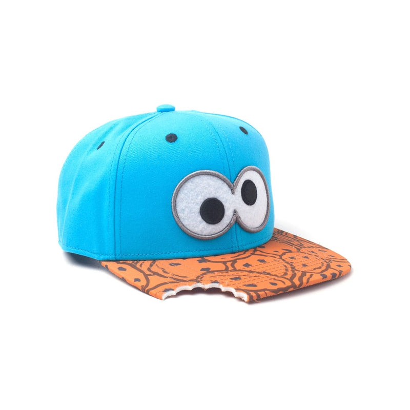 1, rue Sésame - Casquette Snapback "Morsure Cookie Monster" - Adulte