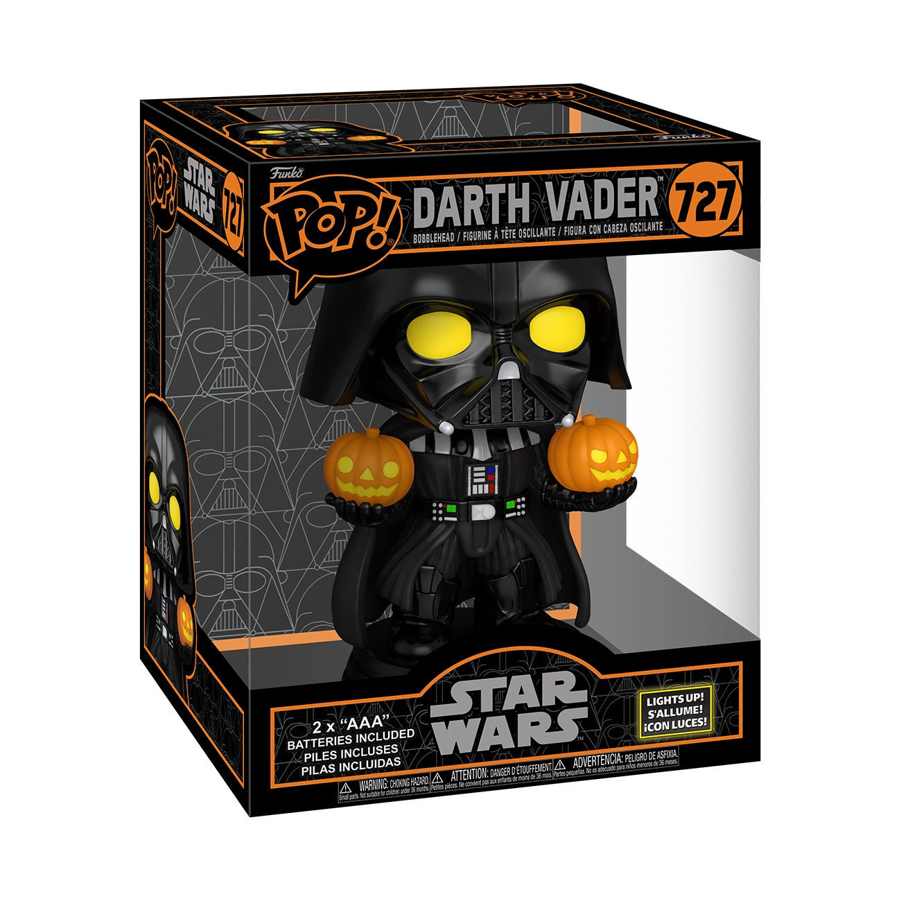 Funko Pop! Super: Star Wars - Darth Vader (with SFX) 6" Super Sized Pop! - flash vidéo