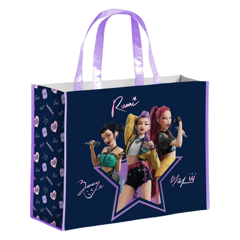 K-Pop Demon Hunters - Sac de course "Idols Signature" 40x42x20cm