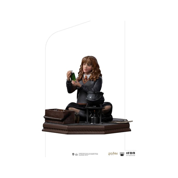 Iron Studios - Arts Scale 1/10 - Harry Potter and the Chamber of Secrets - Hermione Granger Polyjuice Statue 9cm - flash vidéo