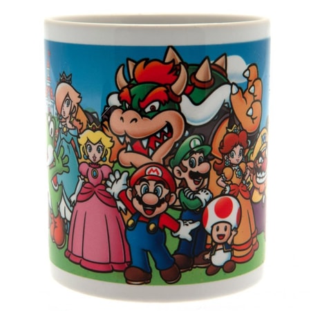 Nintendo - Super Mario - Mug Groupe 315ml - flash vidéo