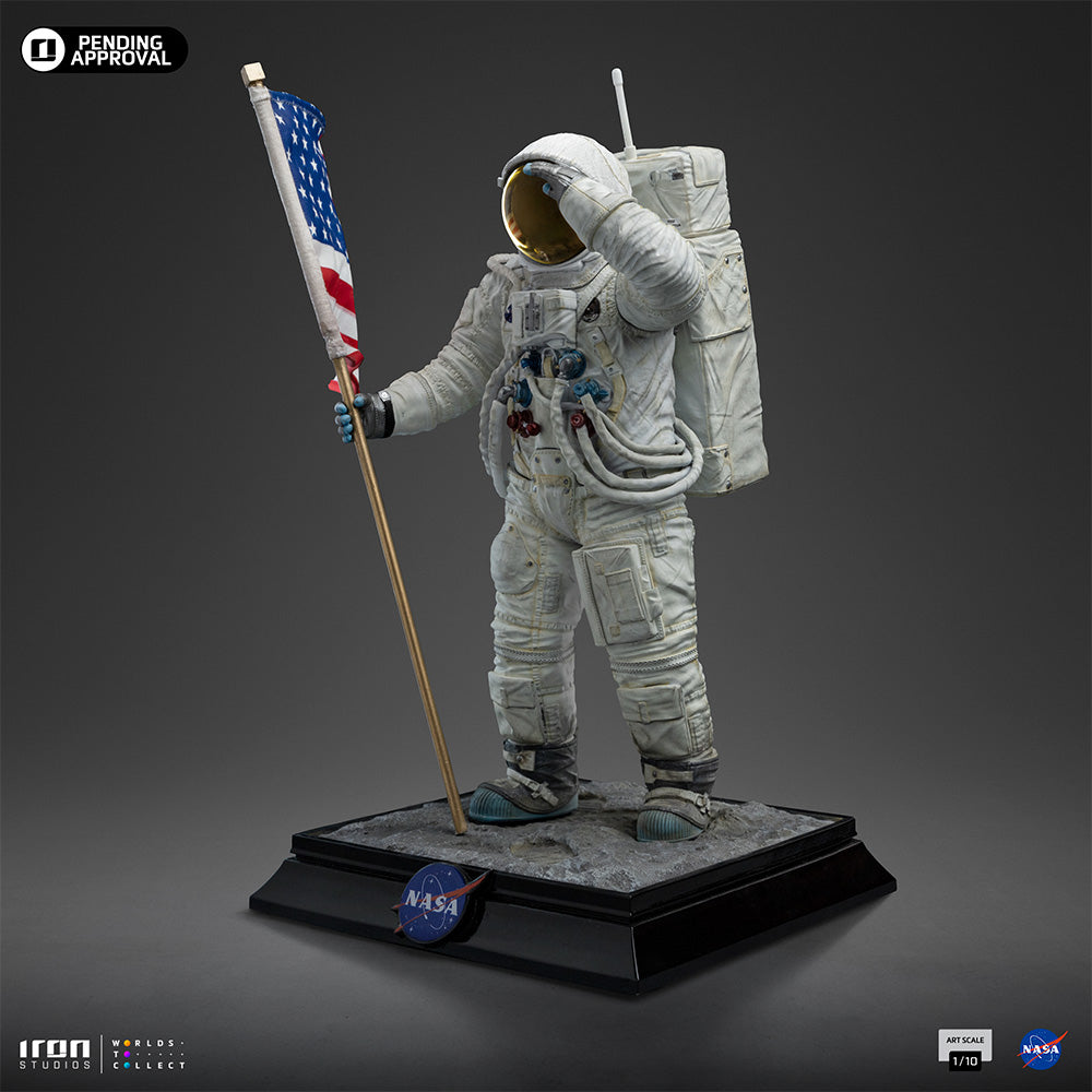 Iron Studios - Art Scale 1/10 - Apollo 11 - Astronaute Statue 23cm - flash vidéo
