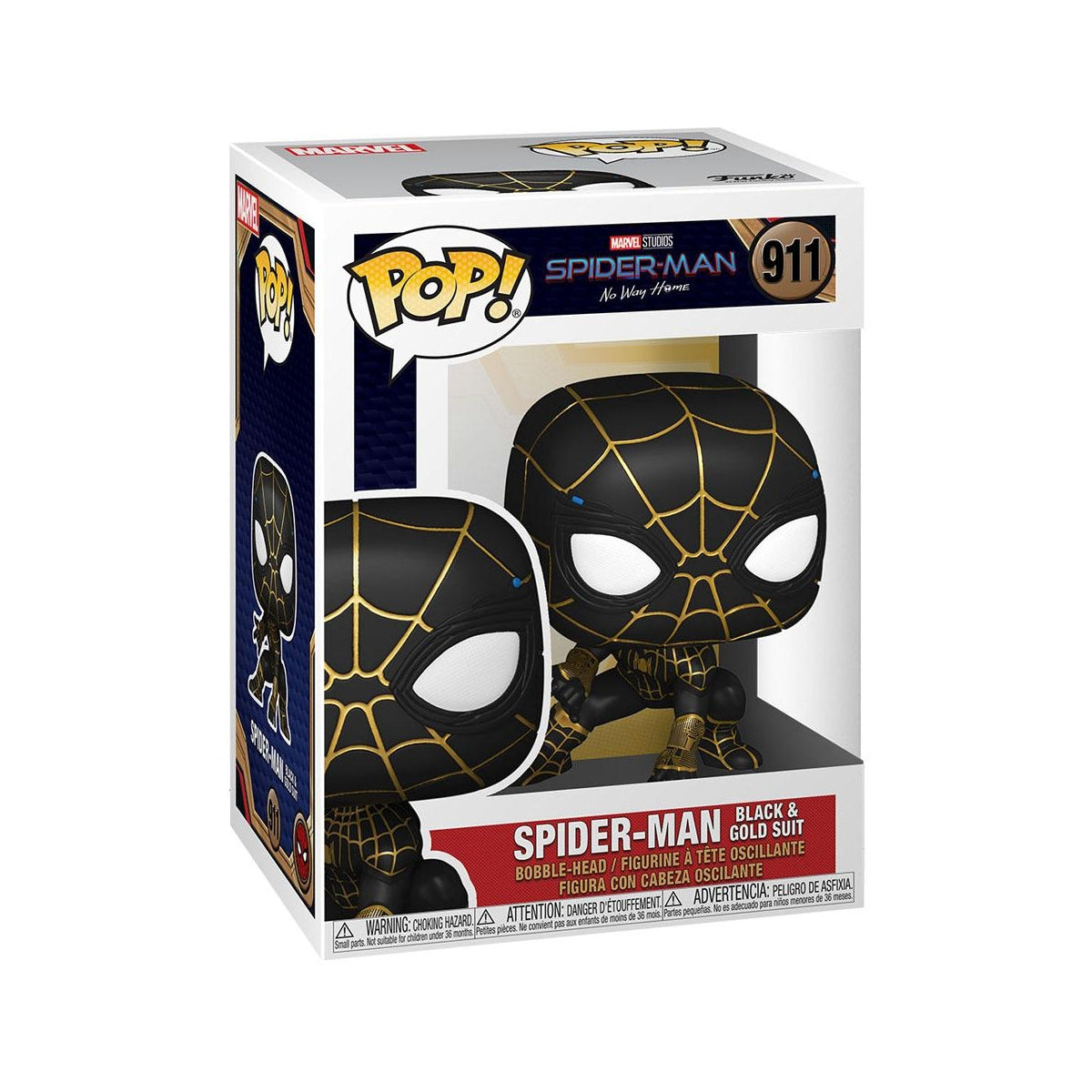 Funko Pop! Marvel: Spider-Man: No Way Home - Spider-Man Black & Gold Suit