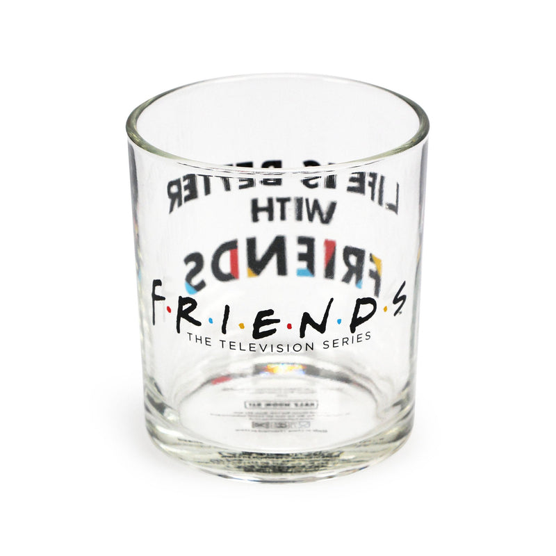 Friends - Gobelet en verre "La vie est meilleure avec des amis"