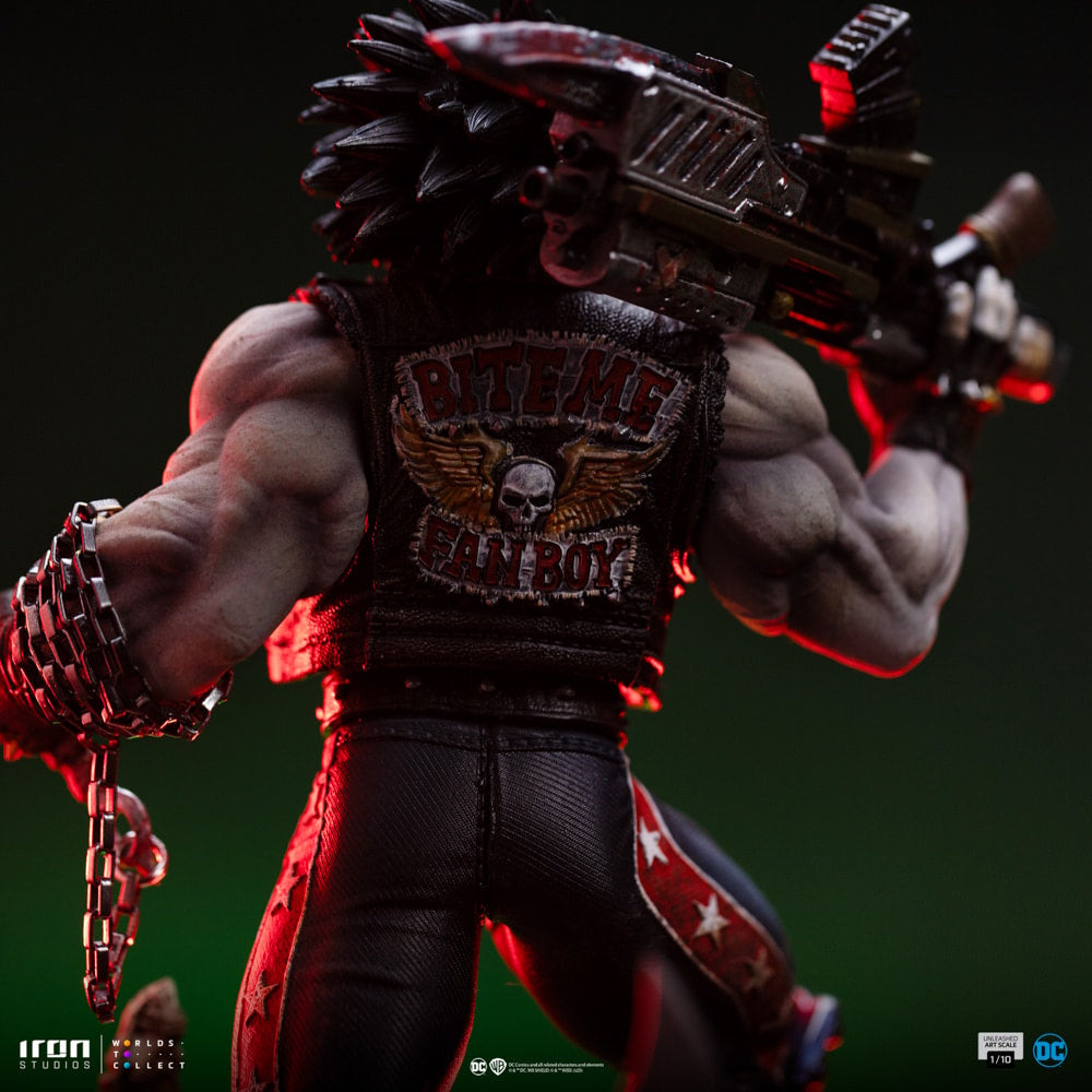 Iron Studios - Art Scale 1/10 - DC Comics - Lobo Unleashed Statue 25cm
