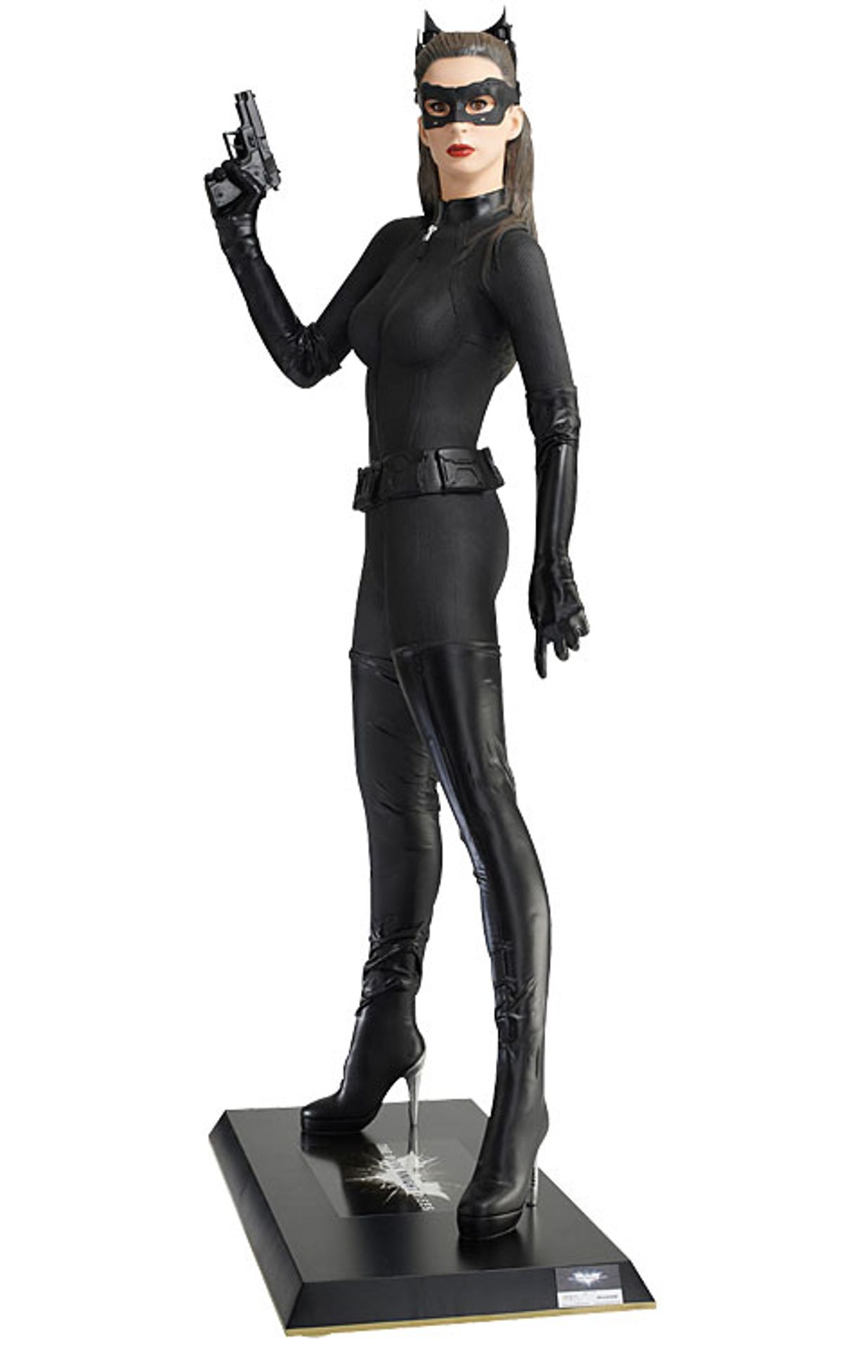 The Dark Knight Rises - Statue taille réelle Catwoman (Base incluse) - flash vidéo