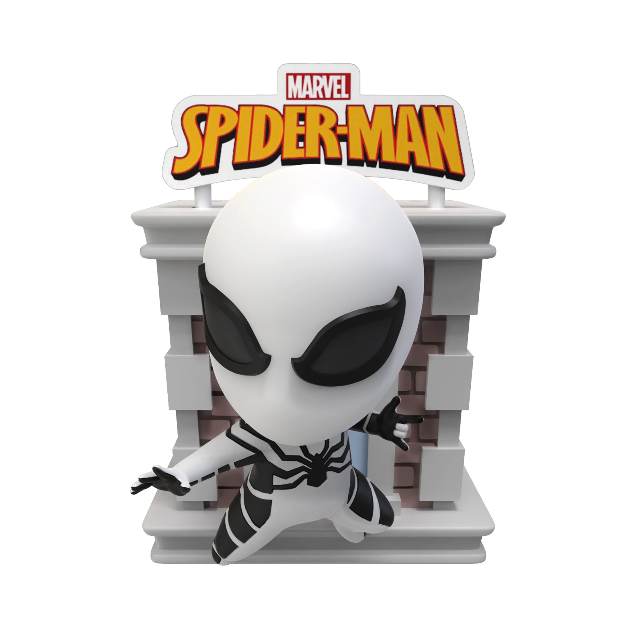 YuMe Hero Box Tower Series - Display blind box de figurines Spider-Man 8cm (12 unités)