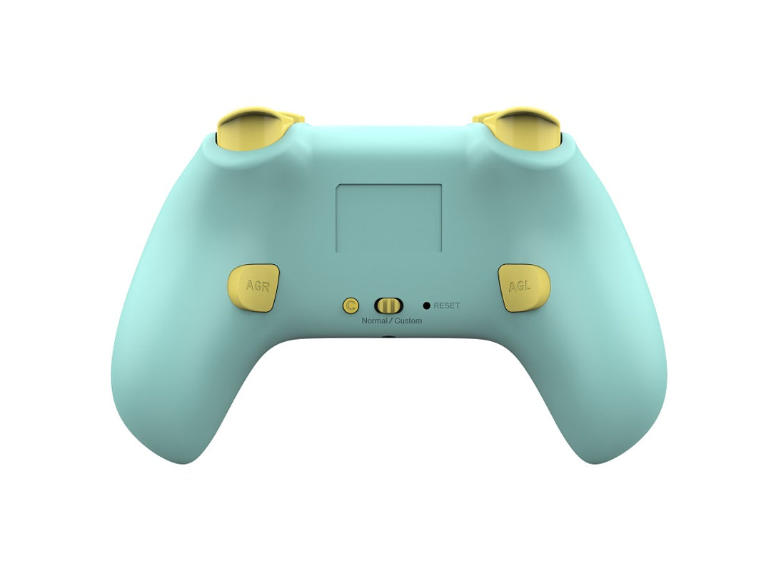 DragonShock - Manette compacte sans fil Bluetooth PopTop Bleue et Rose pour Switch et Switch OLED
