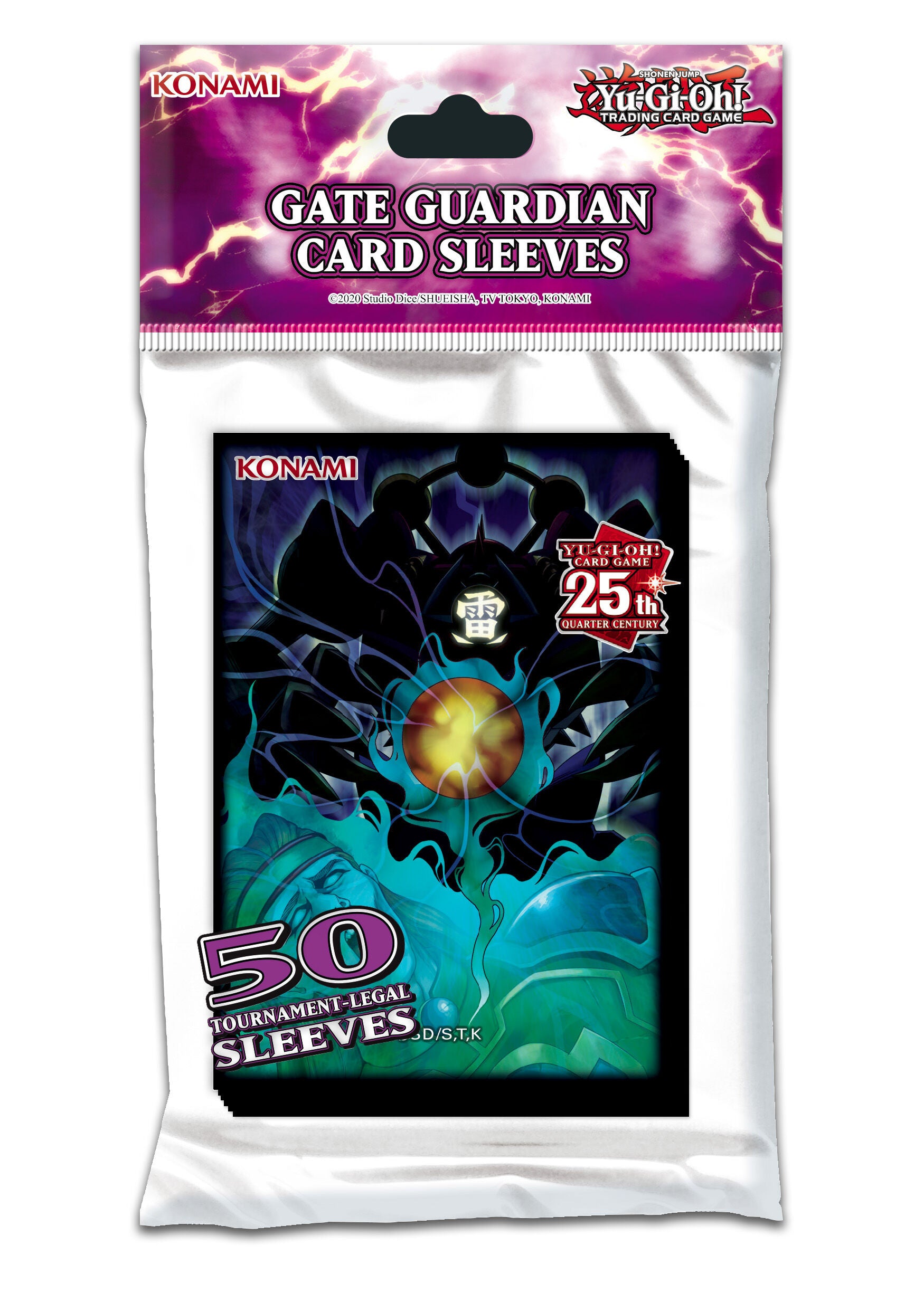 Yu-Gi-Oh! JCC - Pack de protège-cartes Gardien de la Porte (50 pochettes) - flash vidéo