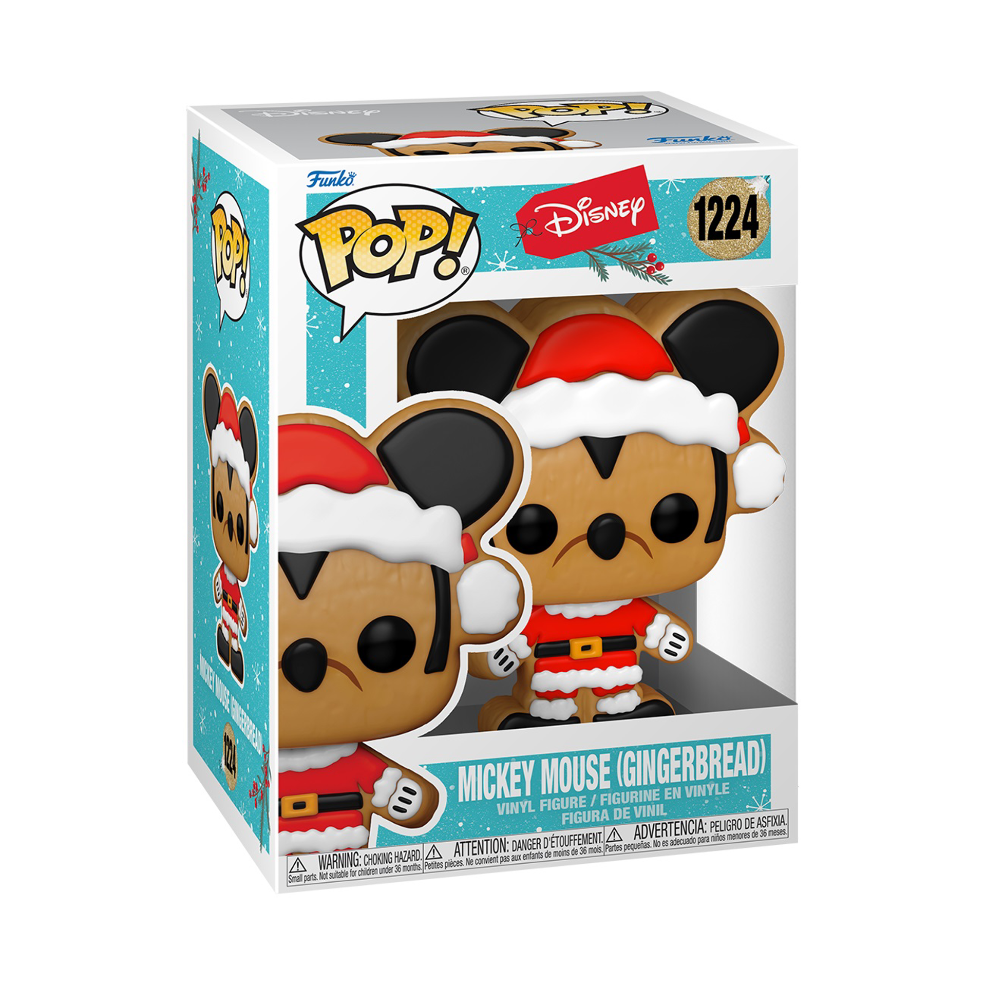 Funko Pop! Disney: Holiday - Gingerbread Santa Mickey Mouse - flash vidéo