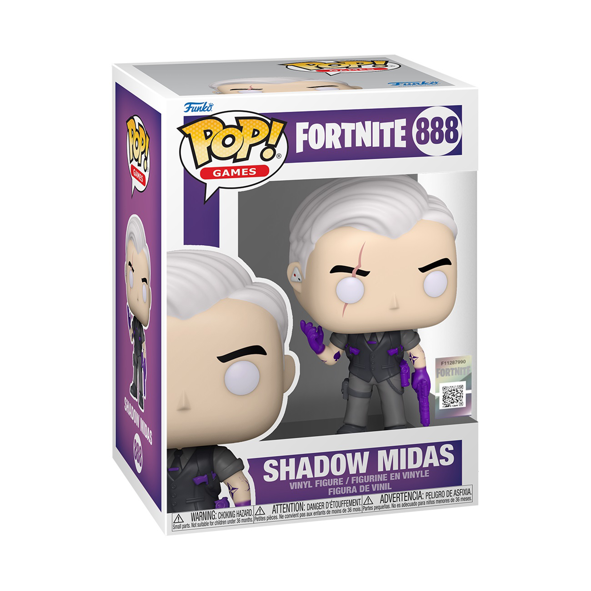 Funko Pop! Games: Fortnite - Shadow Midas - flash vidéo
