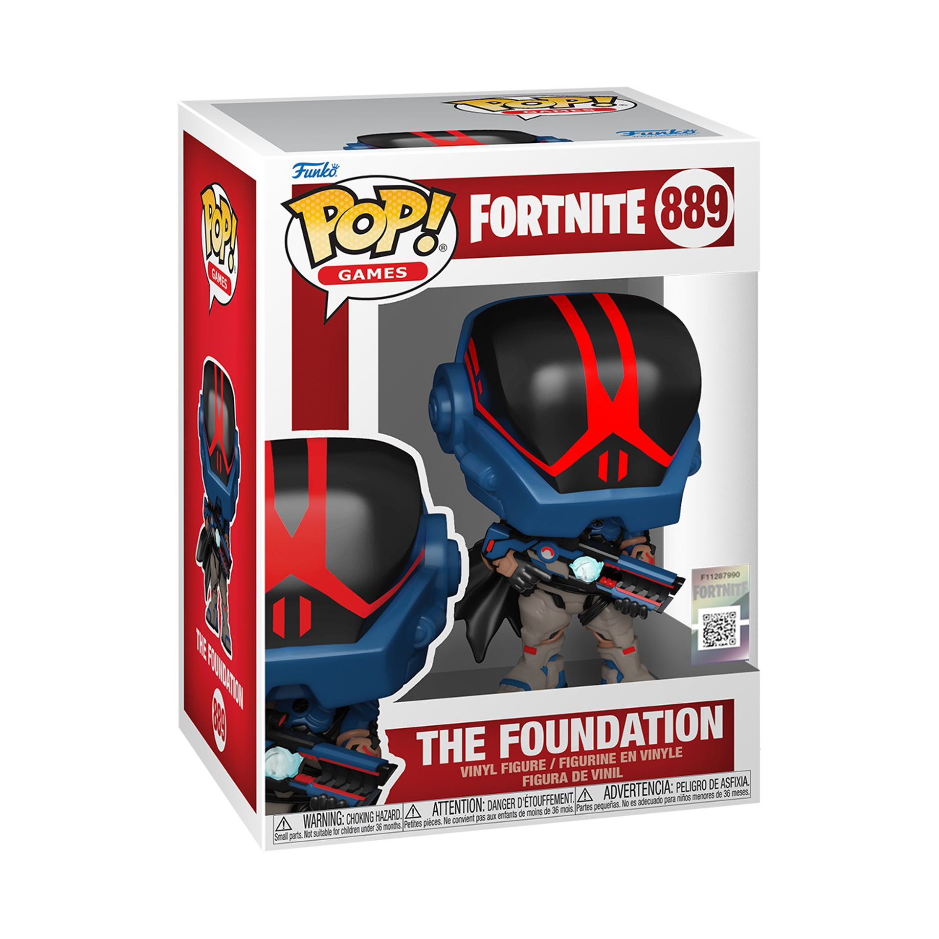 Funko Pop! Games: Fortnite - The Foundation - flash vidéo