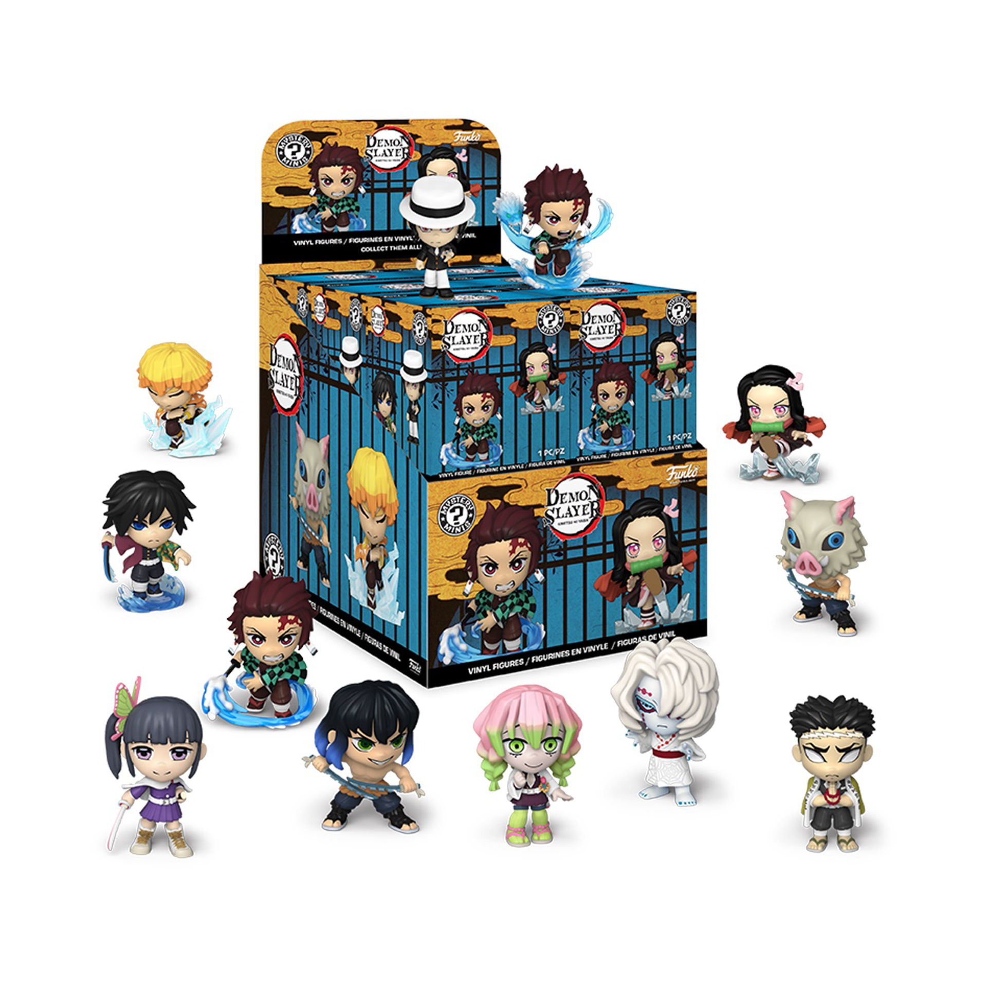 Funko Mystery Minis: Demon Slayer Display (12 pcs) - flash vidéo