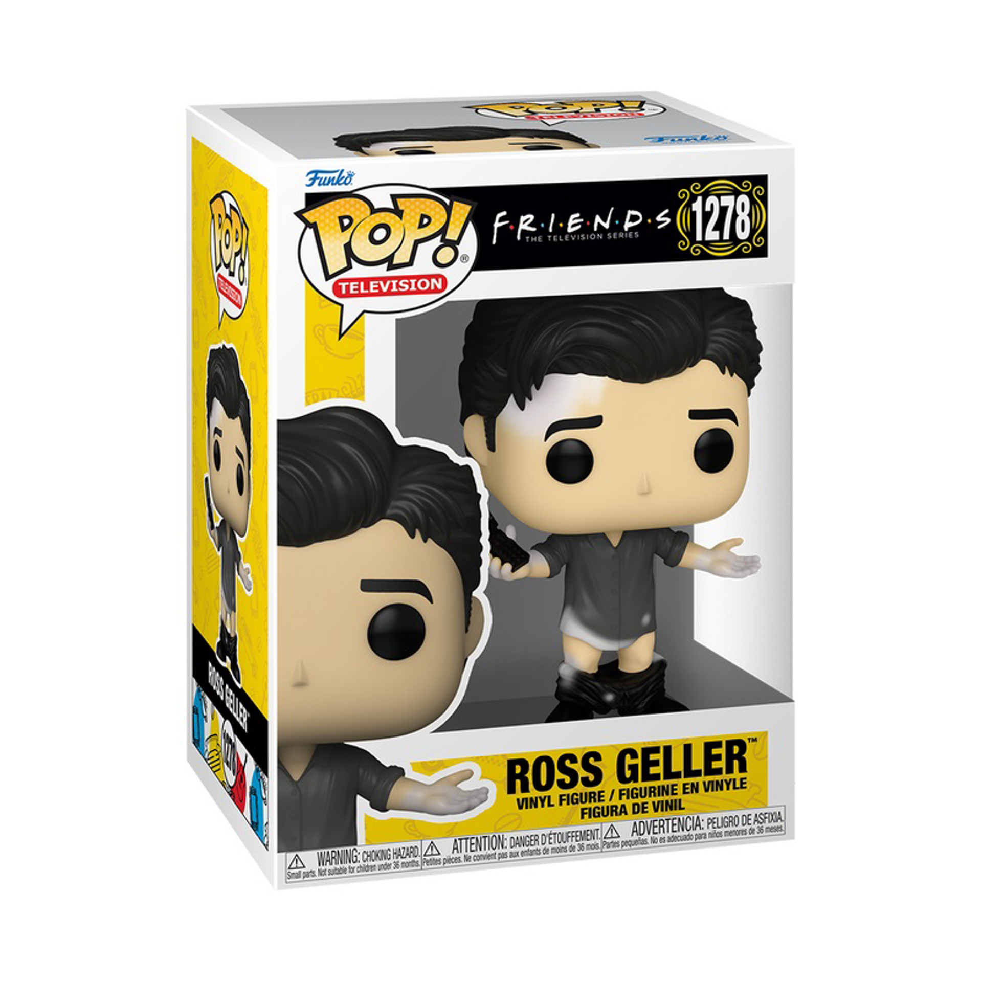 Funko Pop! TV: Friends - Ross with Leather Pants - flash vidéo