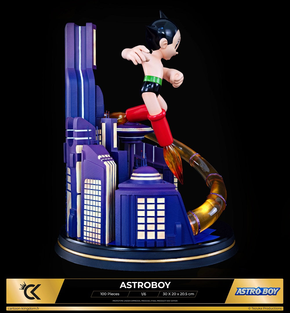 Cartoon Kingdom - 1:6 Statues - Astro Boy "Night Version" Statue 30cm - flash vidéo