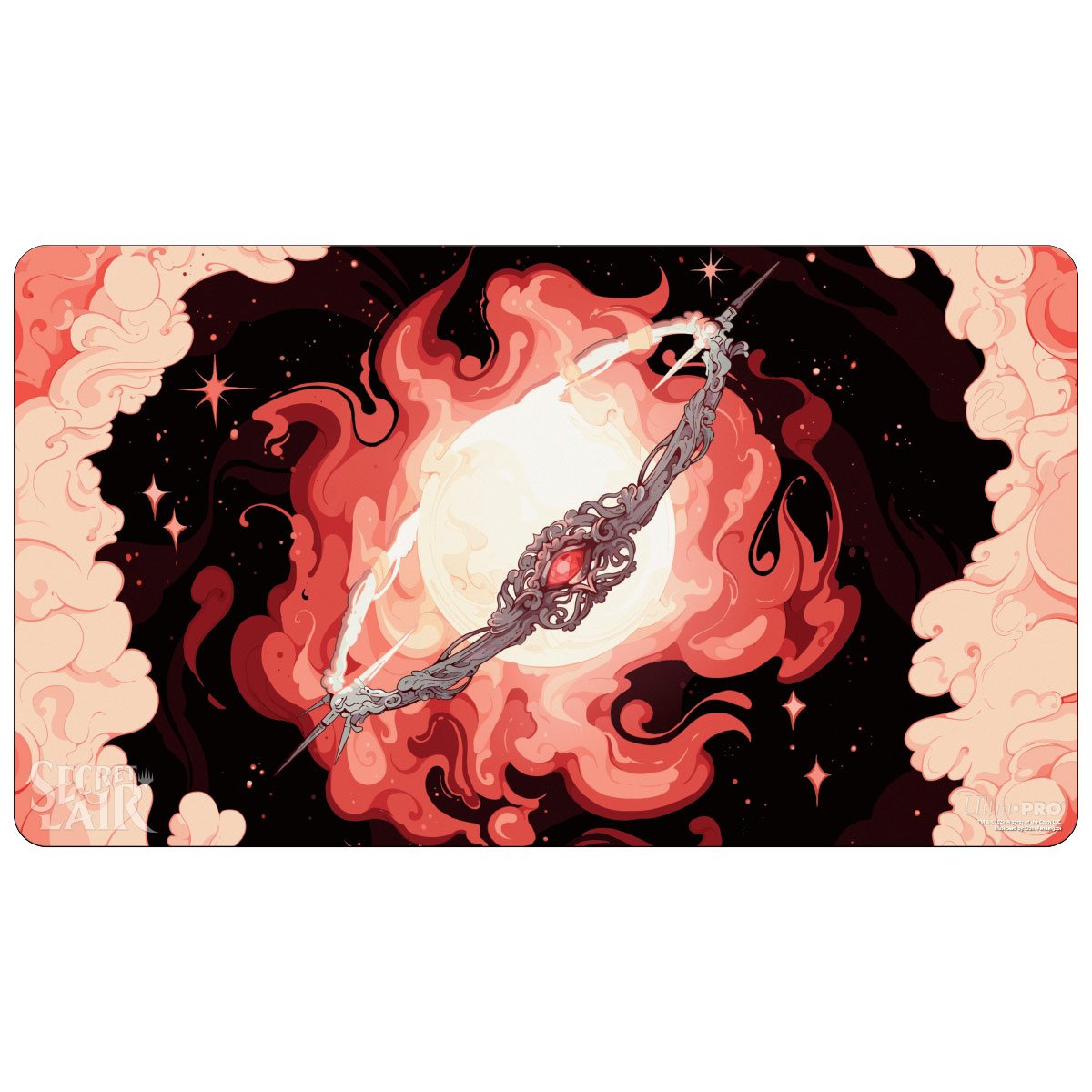 Ultra Pro - Magic: The Gathering - Secret Lair - Tapis de jeu À travers le vortex V3 (60 x 34 cm) - flash vidéo