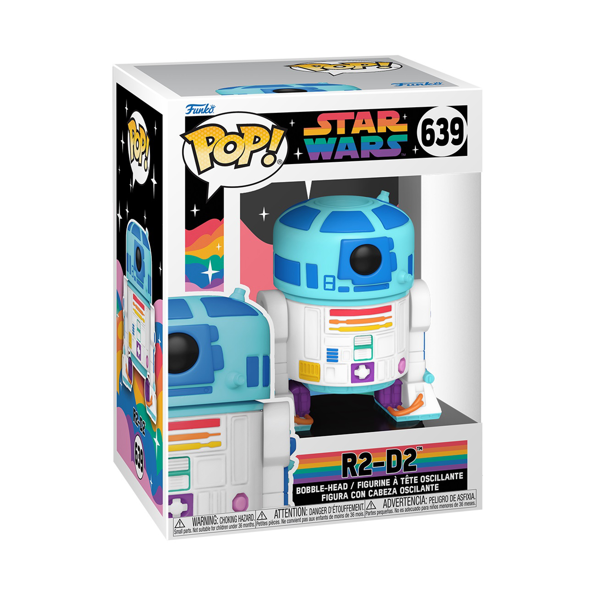 Funko Pop! Star Wars: Pride 2023 - R2-D2 - flash vidéo