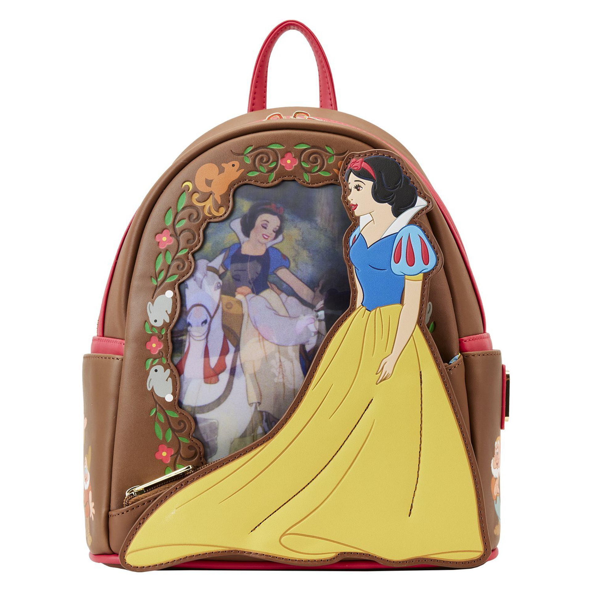Loungefly: Disney Snow White - Lenticular Princess Series Mini Backpack - flash vidéo