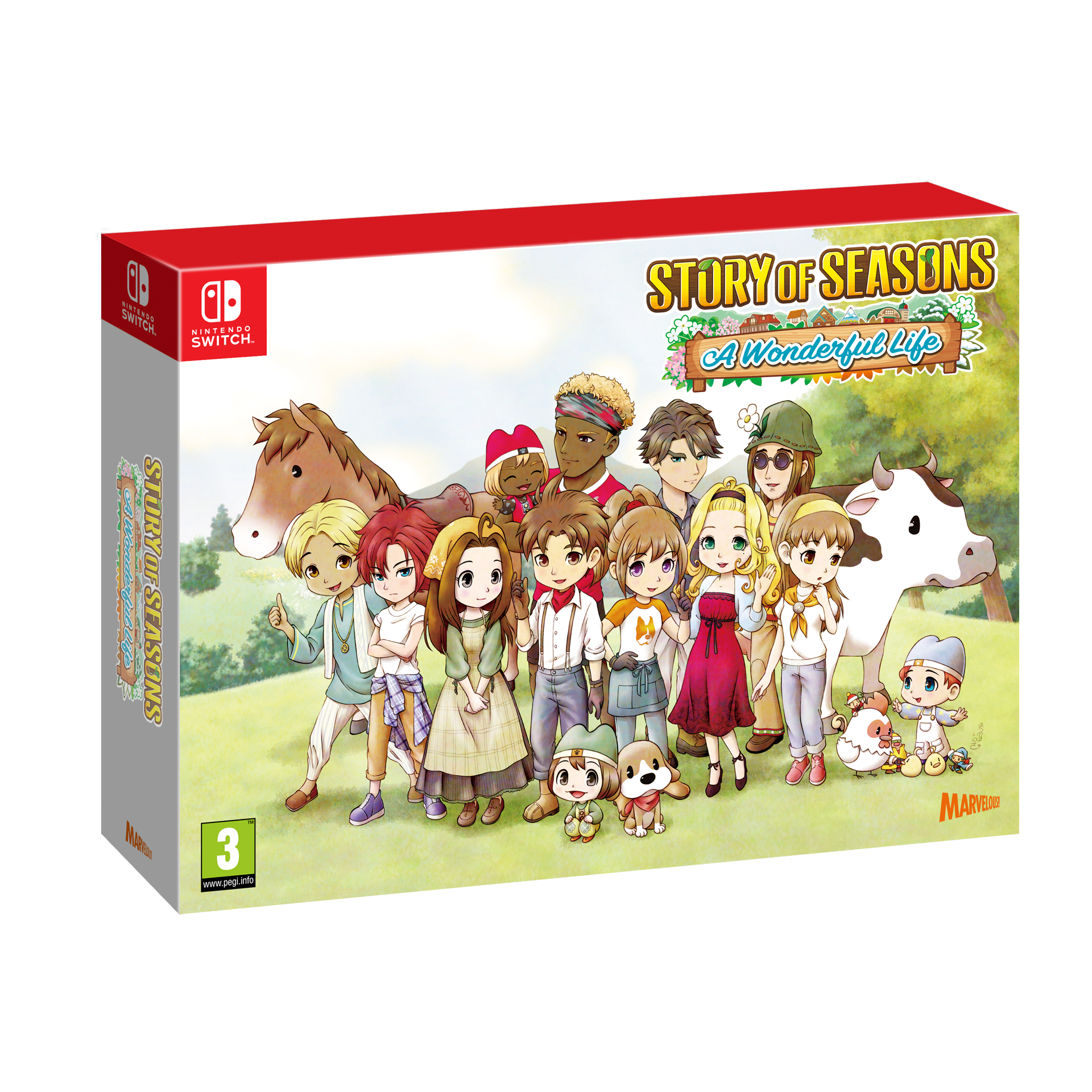 Story of Seasons : A Wonderful Life - Limited Edition - flash vidéo