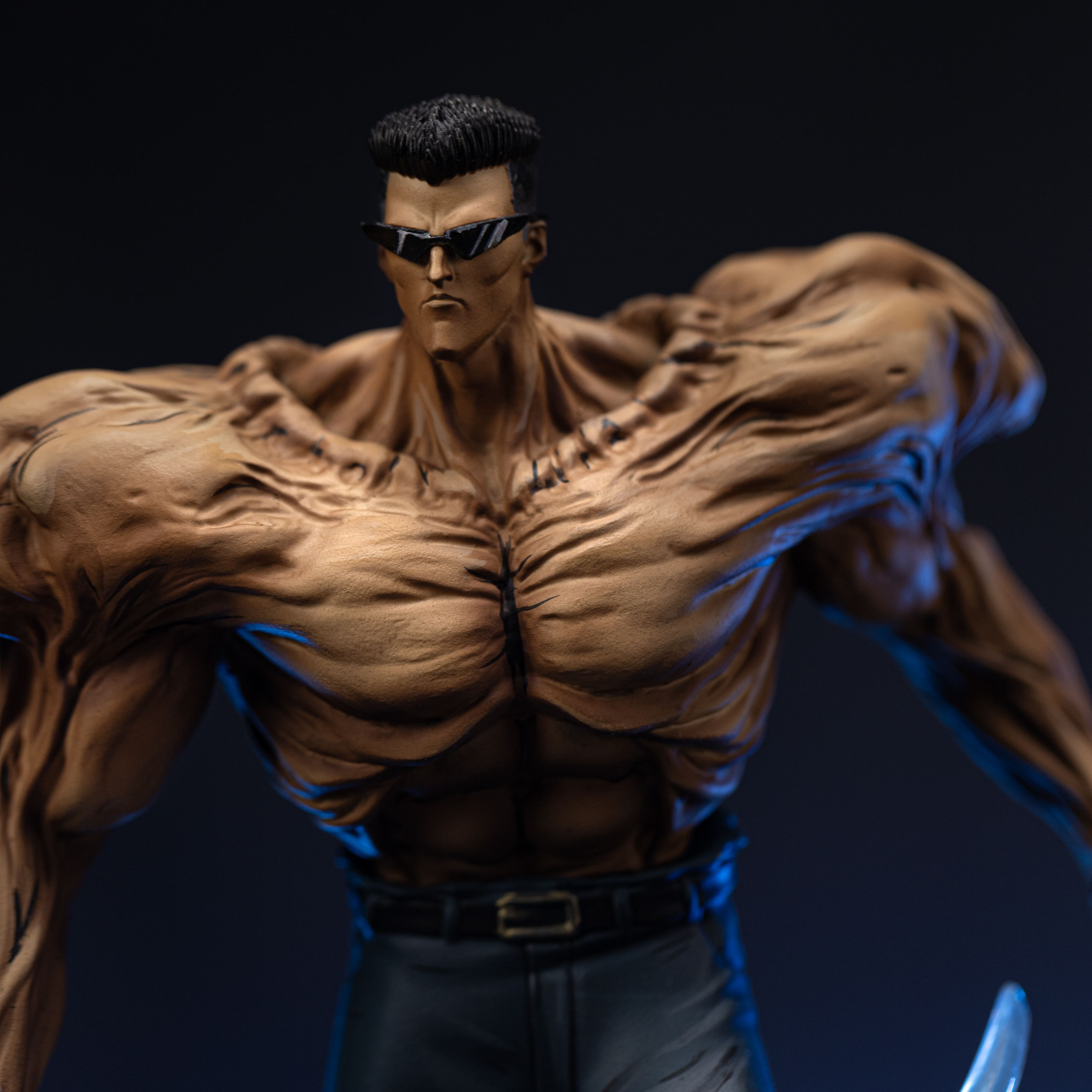 Iron Studios - Art Scale 1/10 - Yu Yu Hakusho - Toguro Statue 24cm - flash vidéo
