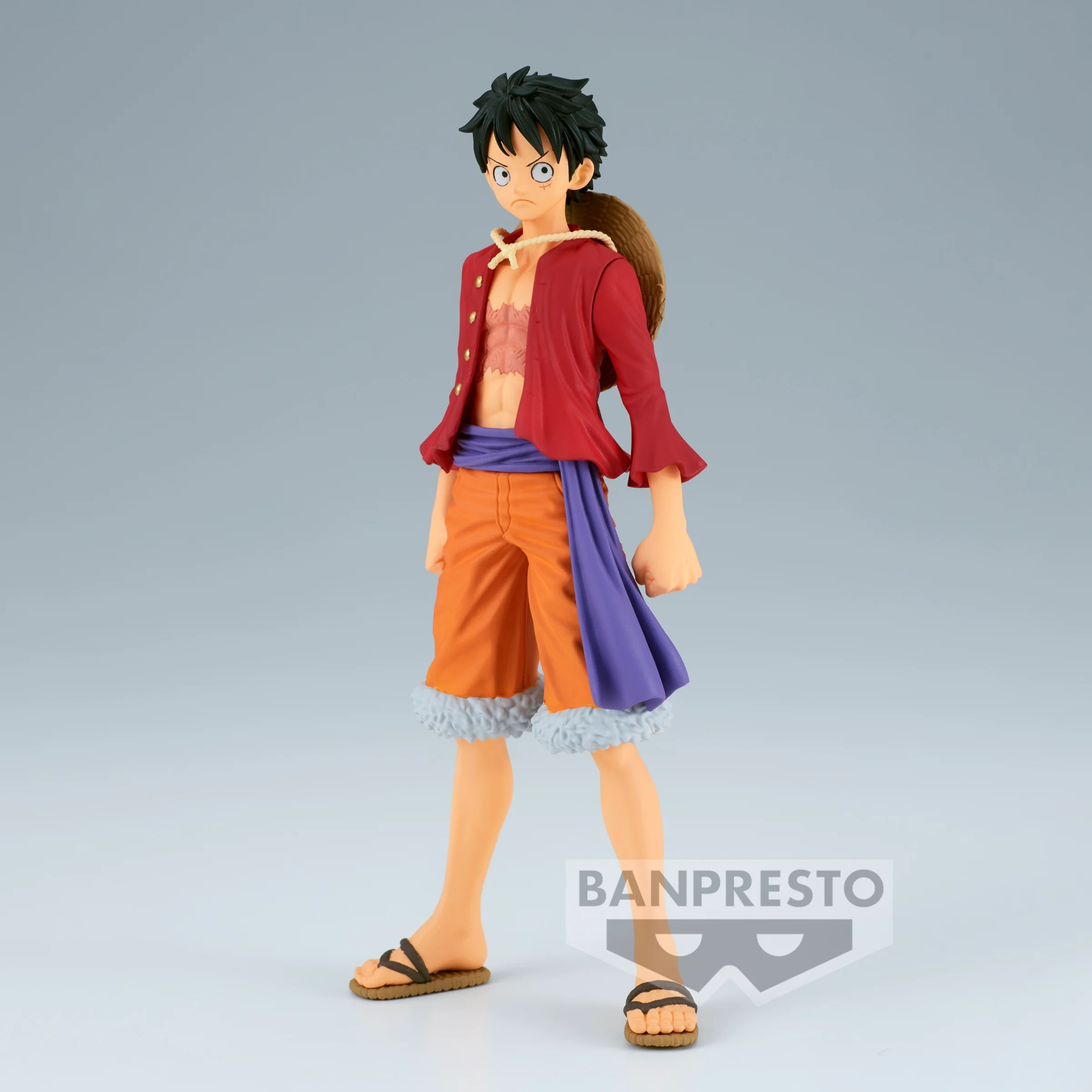 One Piece - DXF - The Grandline Men Wanokuni - Vol.24 - Monkey D. Luffy Statue 16cm - flash vidéo