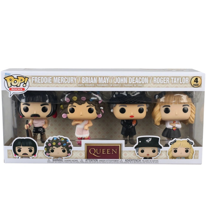 Funko Pop! 4-Pack: Rocks: Queen - I Want to Break Free - flash vidéo