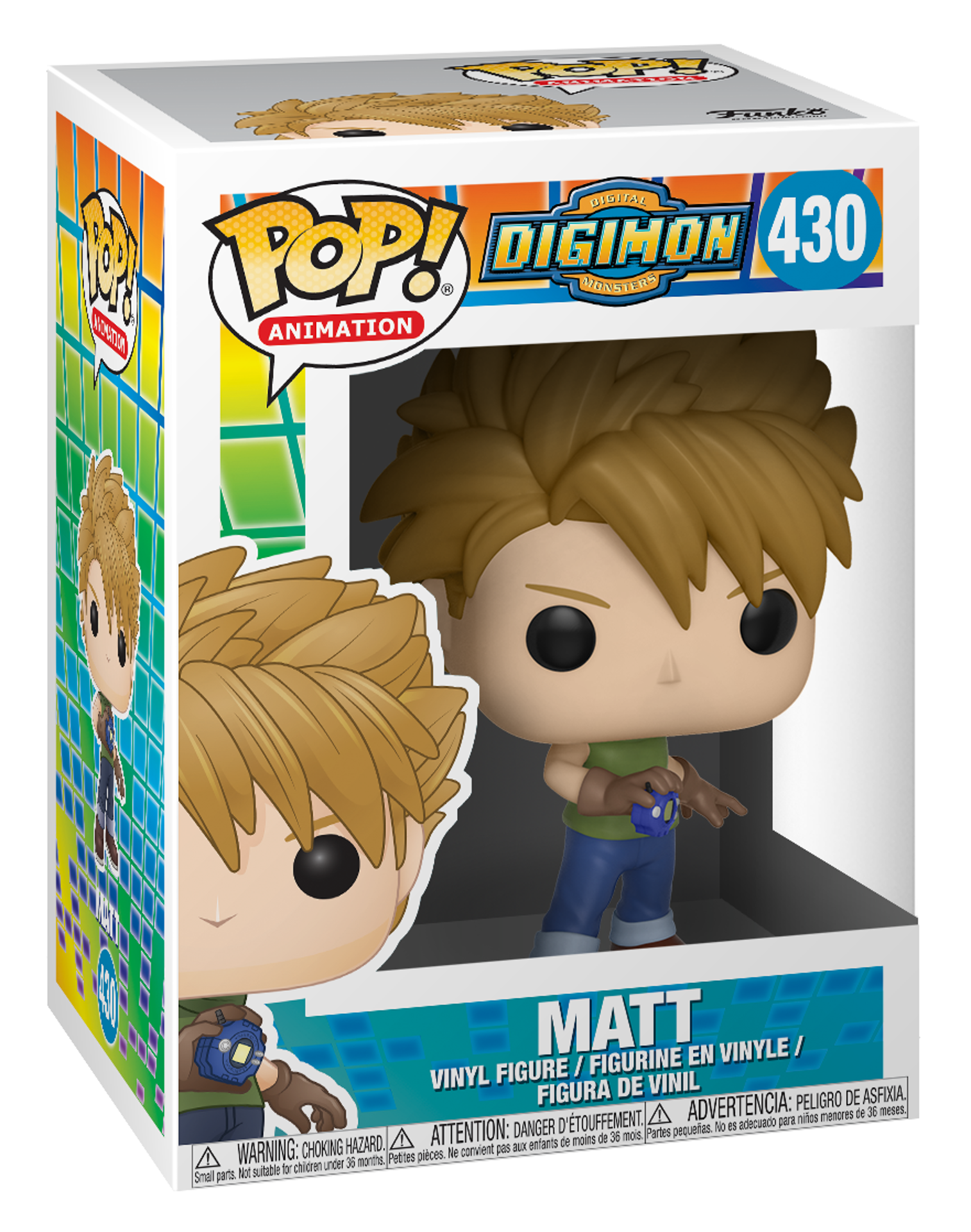 Funko Pop! Animation: Digimon - Matt - flash vidéo