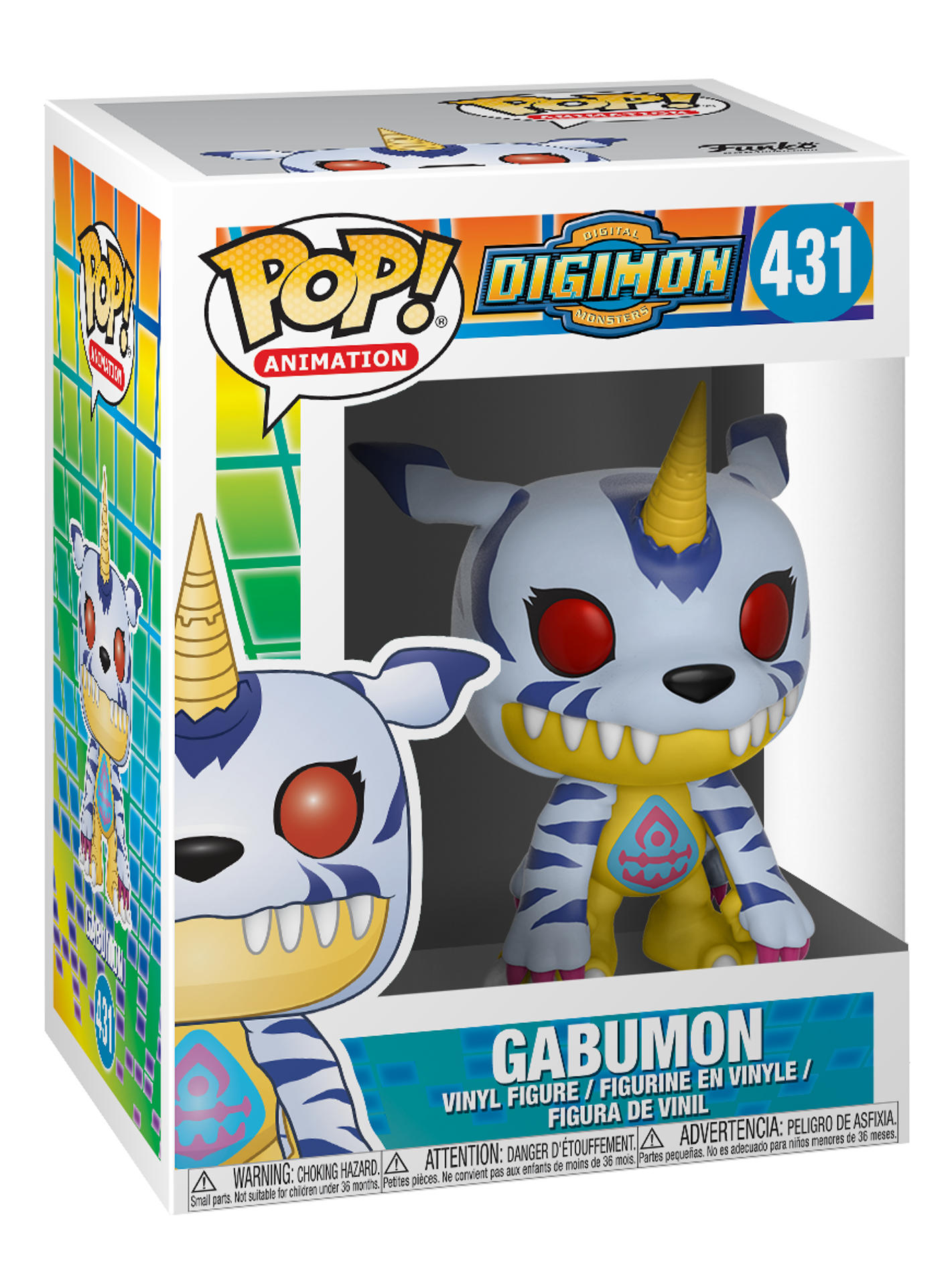 Funko Pop! Animation: Digimon - Gabumon - flash vidéo