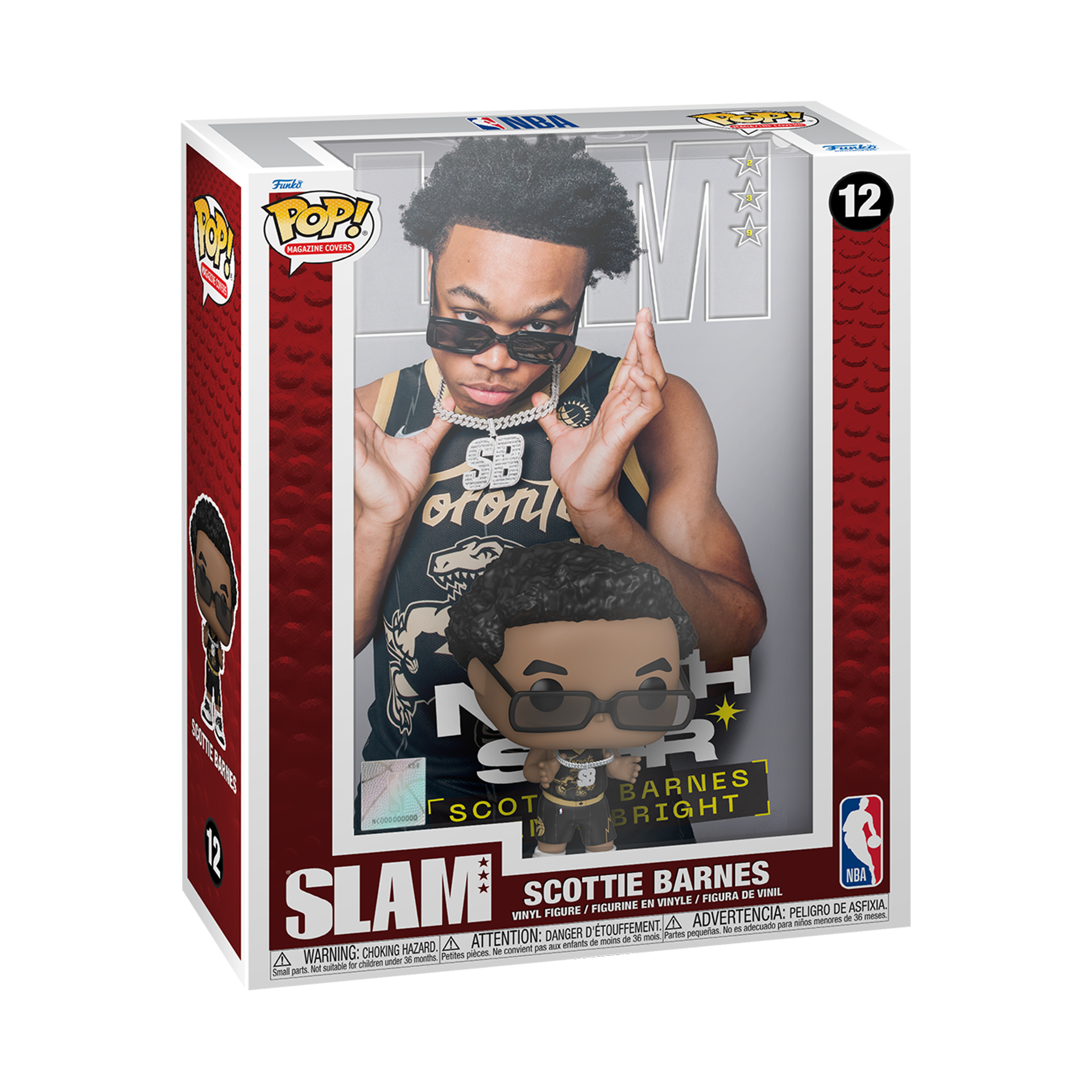 Funko NEWPop! Magazine Covers: NBA SLAM - Scottie Barnes - flash vidéo
