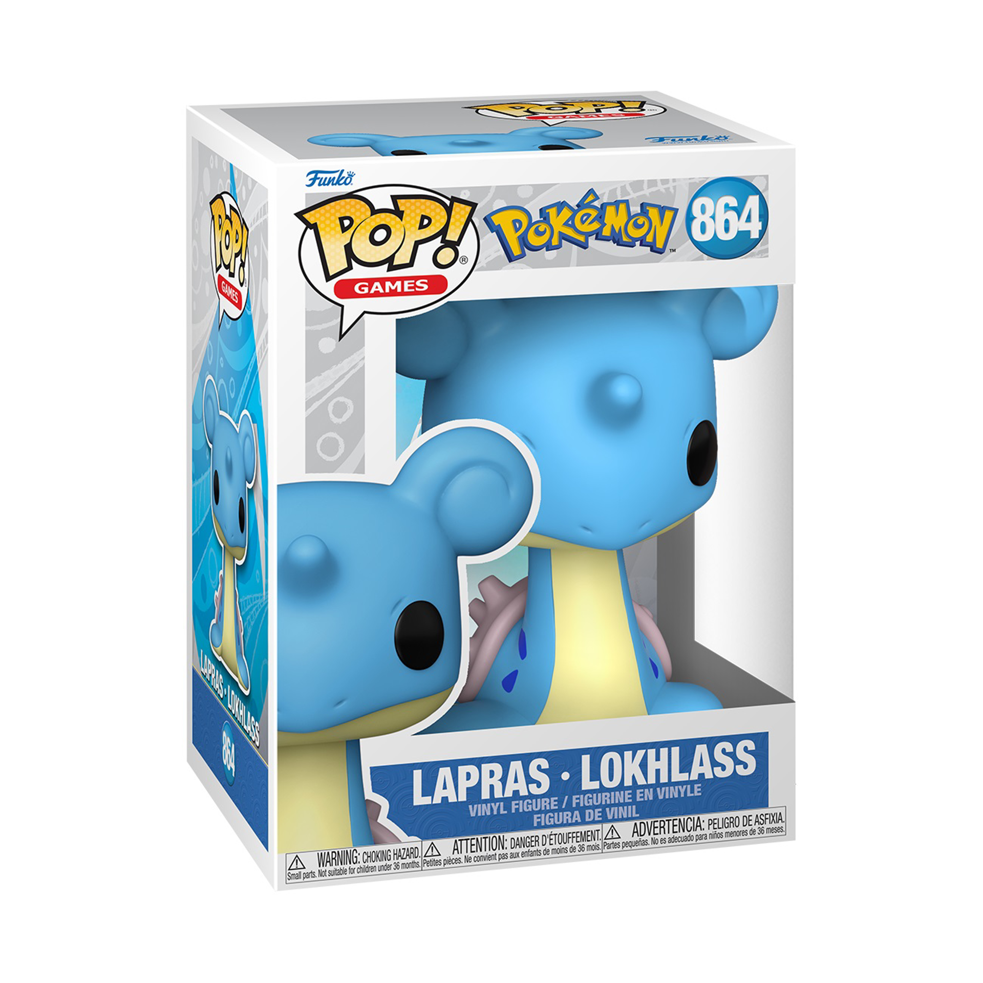Funko Pop! Games: Pokémon - Lokhlass - flash vidéo