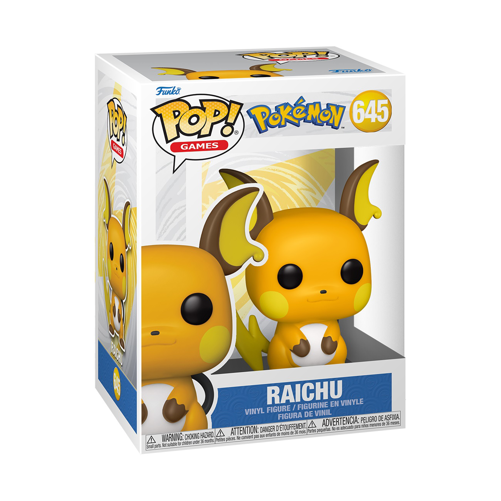 Funko Pop! Games: Pokémon - Raichu - flash vidéo