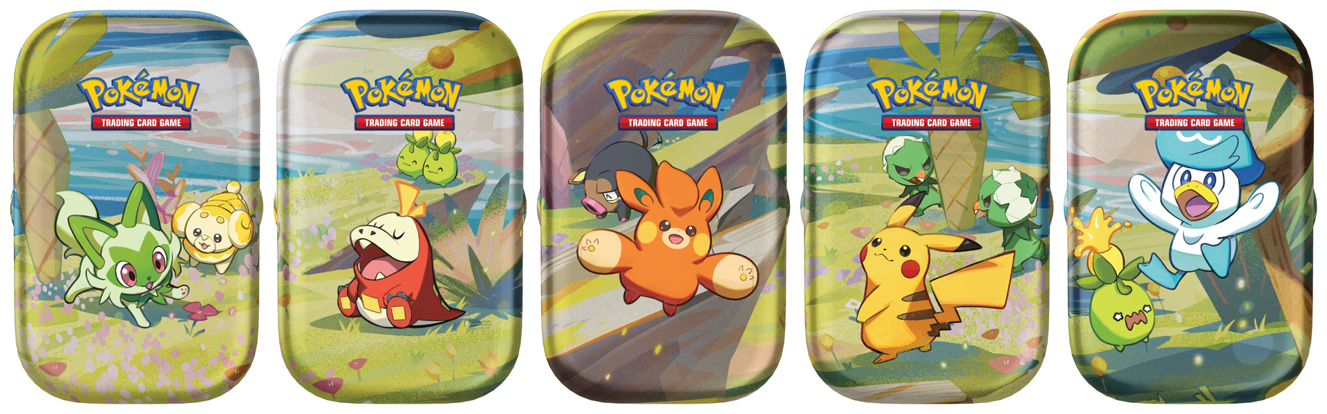 Pokémon JCC - Mini-boîte Amis de Paldea (1x Boite aléatoire) - flash vidéo