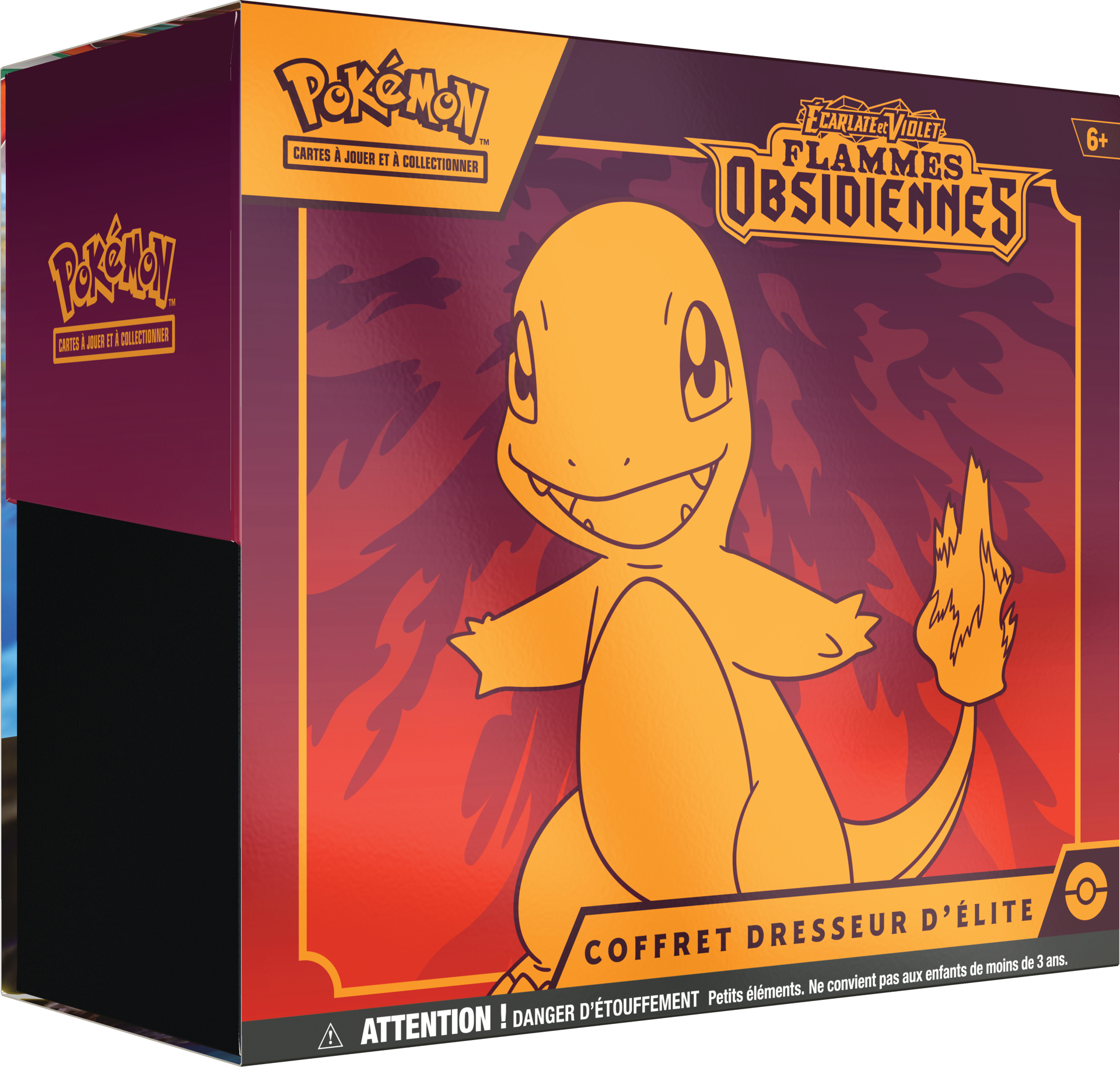 Pokémon JCC - Écarlate et Violet - Coffret Dresseur d'Élite Flammes Obsidiennes - flash vidéo