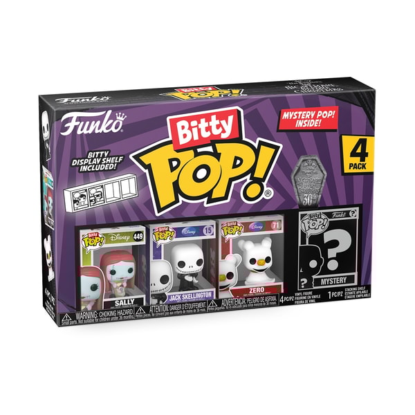 Funko Bitty Pop! 4-Pack: Disney: The Nightmare Before Christmas - Sally - flash vidéo