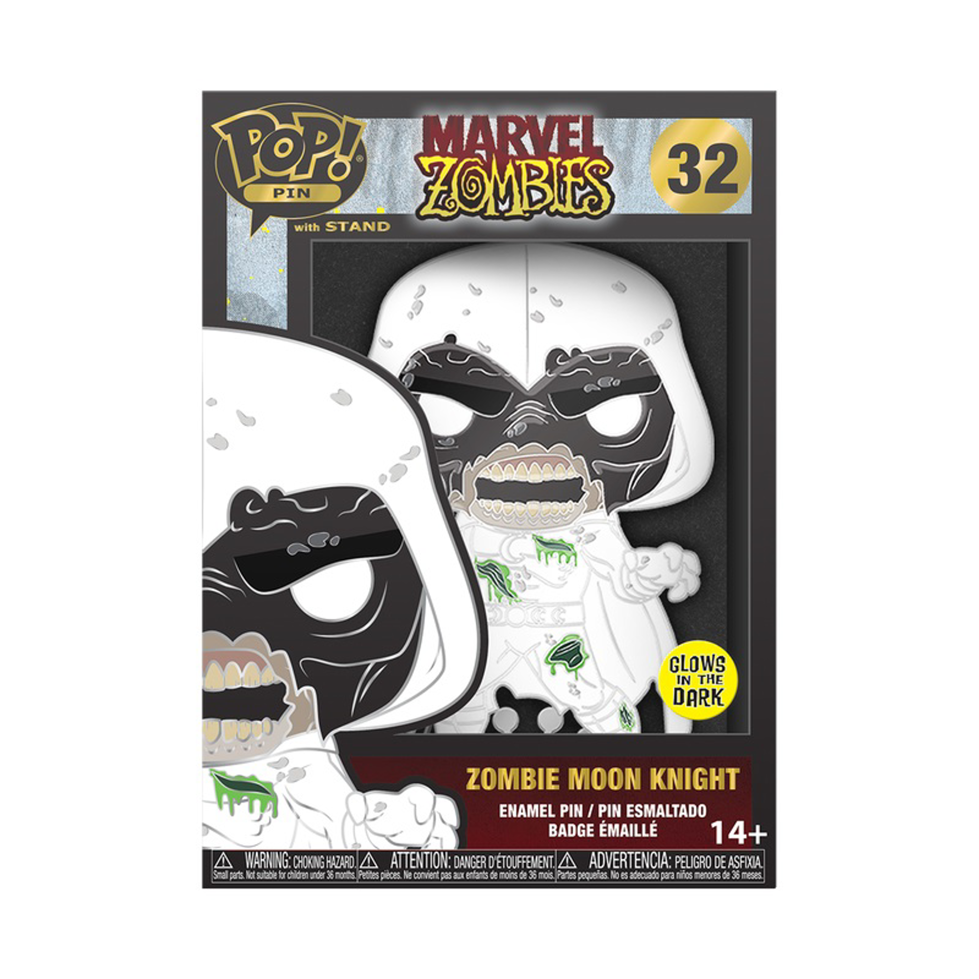 Funko Pop! Pin: Marvel - Zombie Moon Knight - flash vidéo
