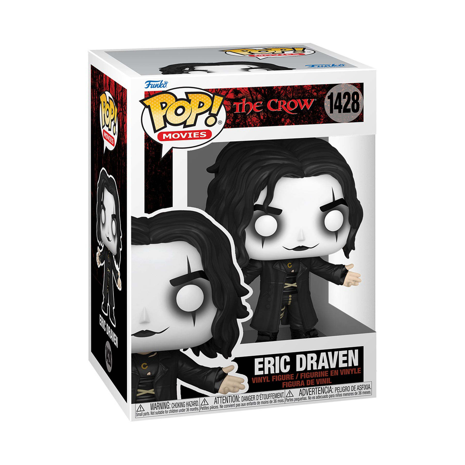 Funko Pop! Movies: The Crow - Eric Draven - flash vidéo
