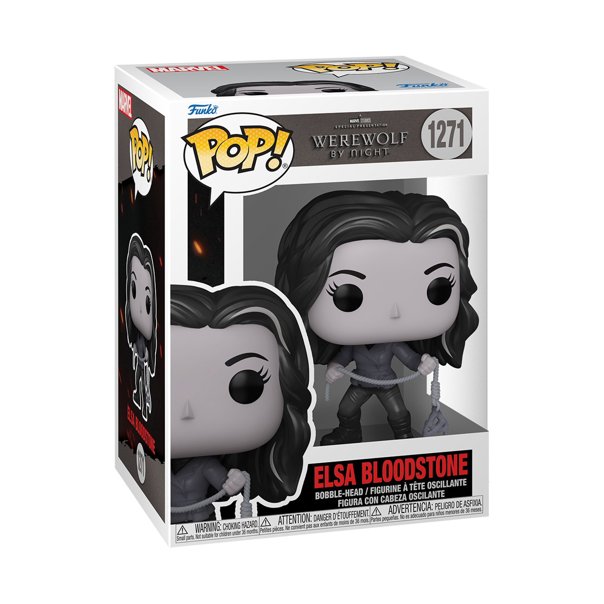 Funko Pop! Marvel: Werewolf By Night - Elsa Bloodstone (with Ravensclaw) - flash vidéo