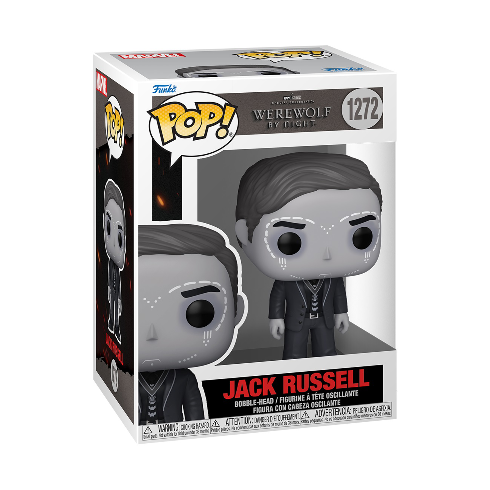 Funko Pop! Marvel: Werewolf By Night - Jack Russell - flash vidéo