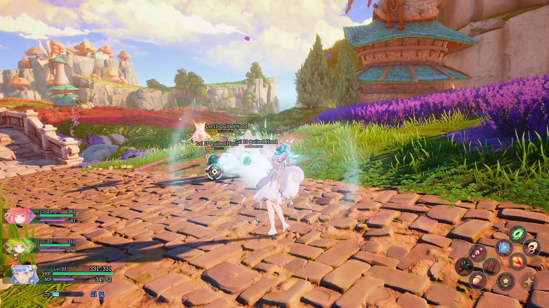 Visions of Mana - flash vidéo