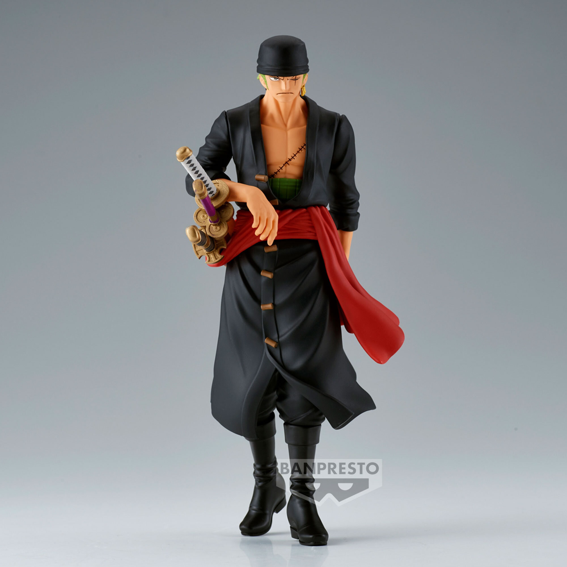 One Piece - The Shukko - Roronoa Zoro Statue 17cm - flash vidéo