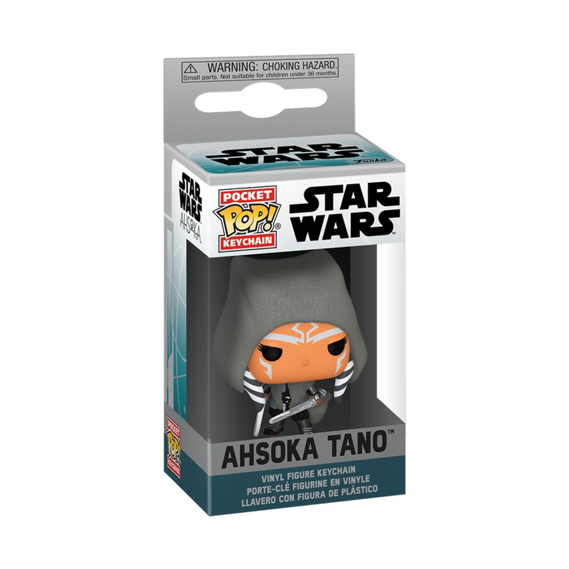 Funko Pocket Pop! Keychain: Ahsoka S1 - Ahsoka Tano - flash vidéo