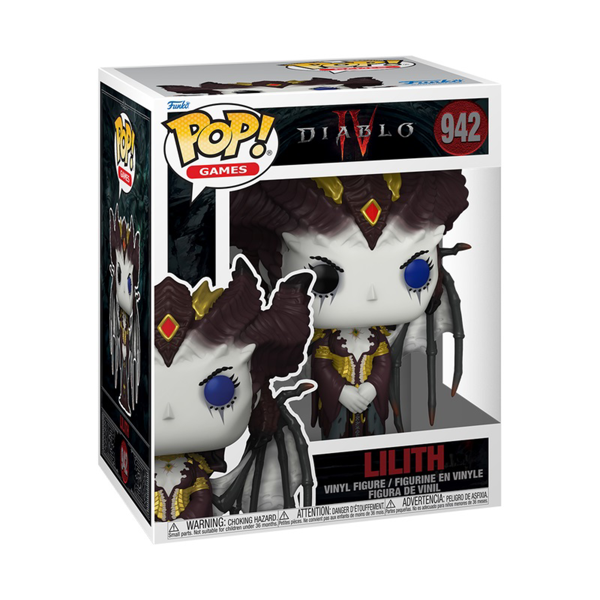 Funko Pop! Super: Diablo 4 - Lilith 6" Super Sized Pop! - flash vidéo