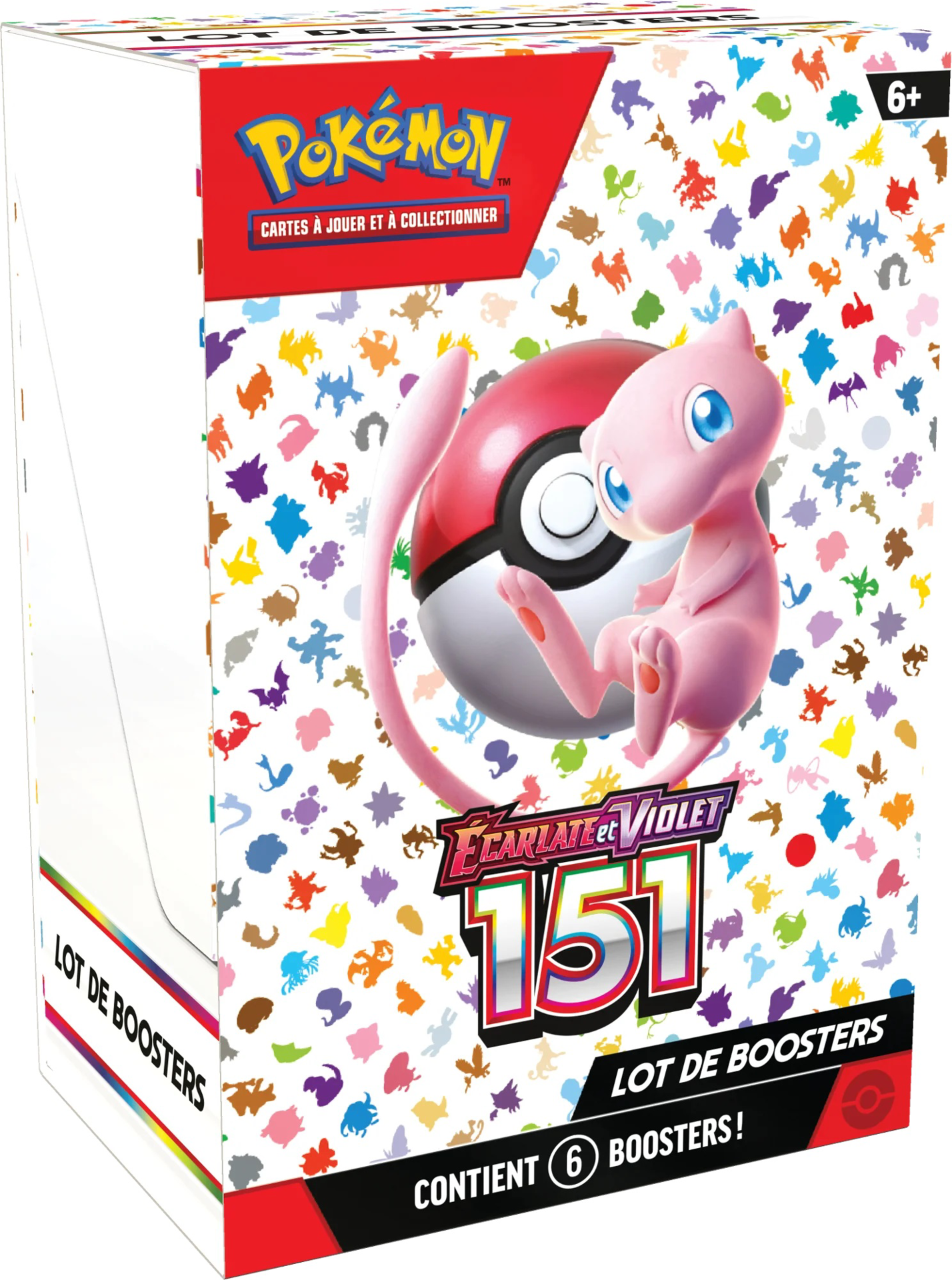 Pokémon JCC : Lot de boosters Écarlate et Violet - 151 - flash vidéo