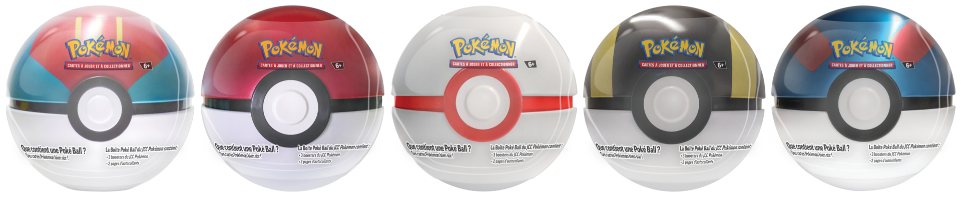 Pokémon JCC - Boîtes Poké Ball 2023 (1x Poké Ball aléatoire) - flash vidéo