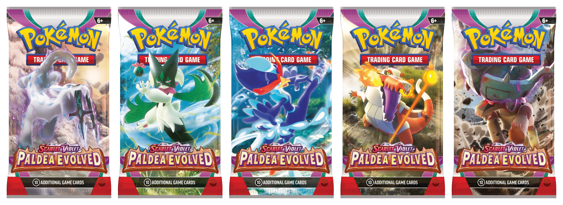 Pokémon JCC - Écarlate et Violet - Pack de Booster Évolutions à Paldea (Display x36) - flash vidéo